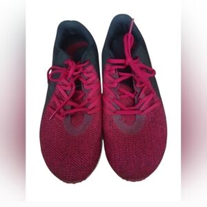 Nike Red and Black Athletic Shoes